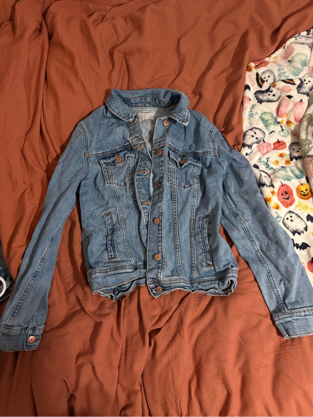 Old Navy Light Blue Denim Jacket - Classic Jean Jacket